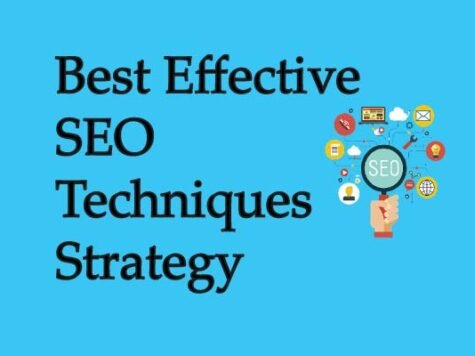 Best Effective SEO Techniques Strategy