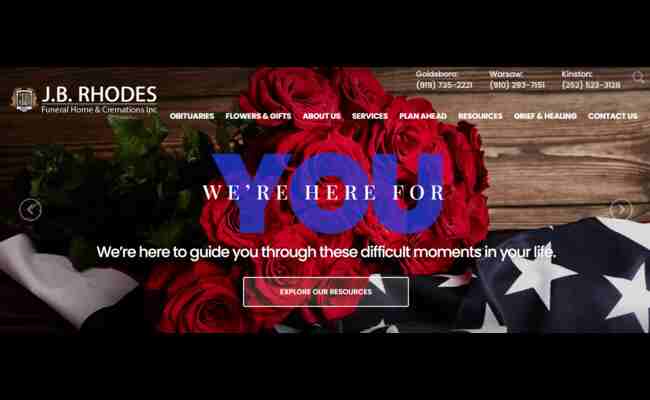 J.B. Rhodes Funeral Home Obituaries 2023 Best Info